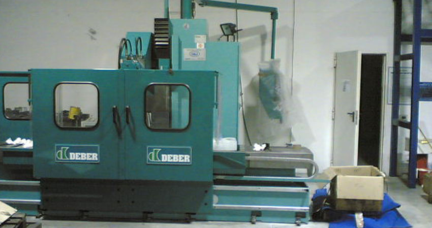 Fresatrice orizzontale Marca DEBER mod Dynamic  CNC SELCA Dim. Lavoro X=2500mm, Z=1000mm, Y=1000mm